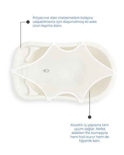 Babyjem Baby Bath Tub Set 5 Pcs - 439