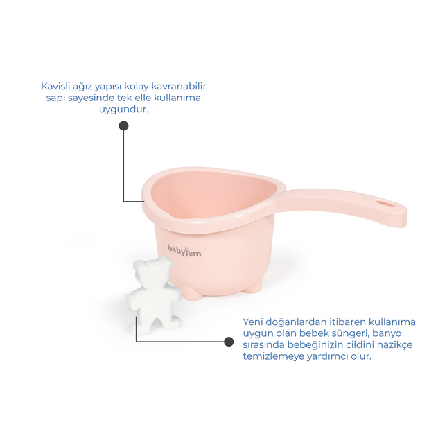 Babyjem Baby Badewannen-Set 5-teilig - 439