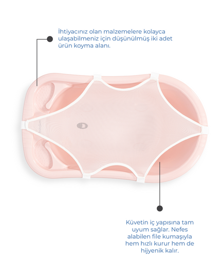 Babyjem Baby Bath Tub Set 5 Pcs - 439