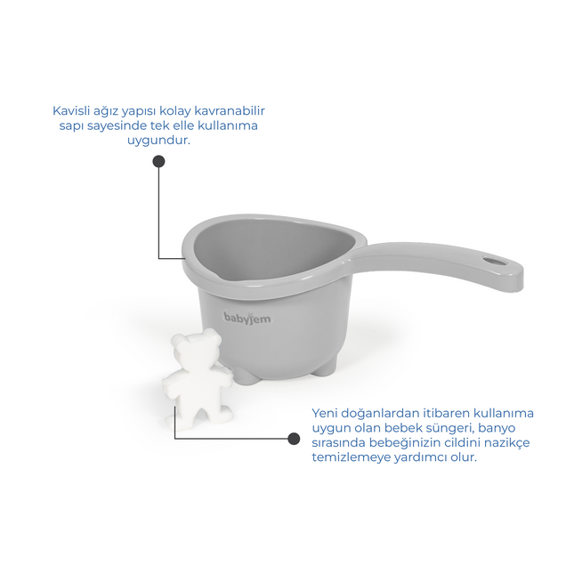 Babyjem Baby Badewannen-Set 5-teilig - 439