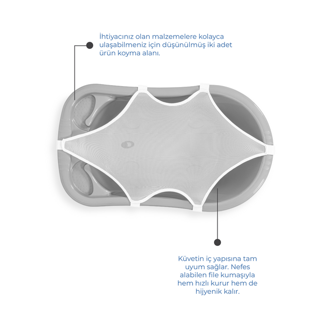 Babyjem Baby Badewannen-Set 5-teilig - 439