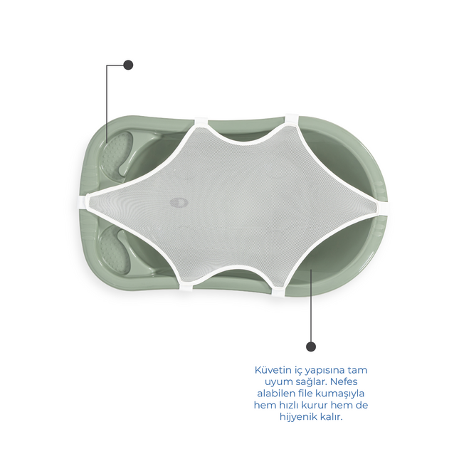 Babyjem Baby Badewannen-Set 5-teilig - 439