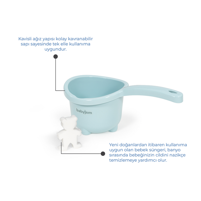 Babyjem Baby Badewannen-Set 5-teilig - 439