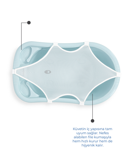 Babyjem Baby Bath Tub Set 5 Pcs - 439