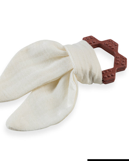Babyjem Muslin Bib With Teether - 736