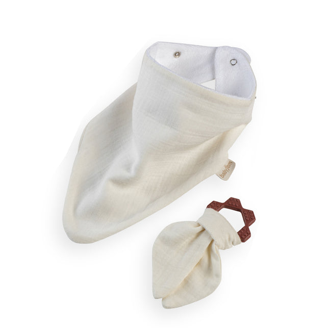 Babyjem Muslin Bib With Teether - 736