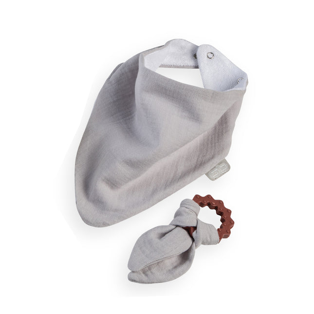 Babyjem Muslin Bib With Teether - 736
