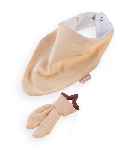 Babyjem Muslin Bib With Teether - 736