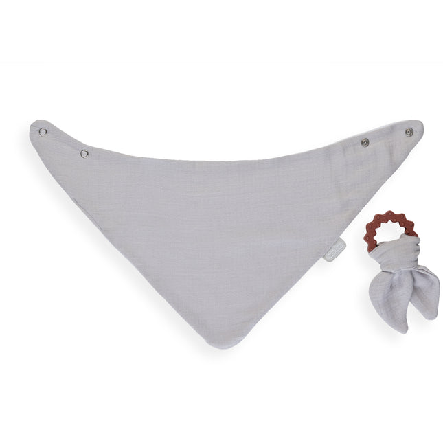 Babyjem Muslin Bib With Teether - 736