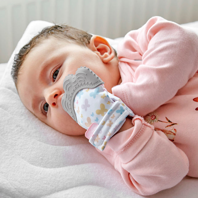 Babyjem Baby Teetherıng Gloves / Butterfly - 526