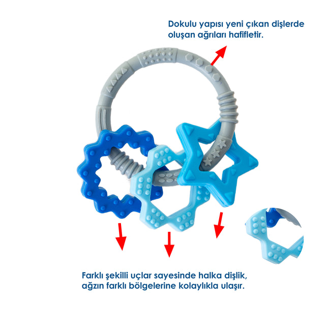 Babyjem Silicon Ring Teether - 807
