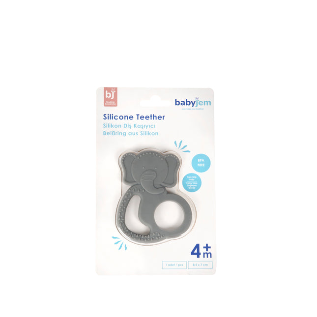 Babyjem Silicon Elephant Teether - 808