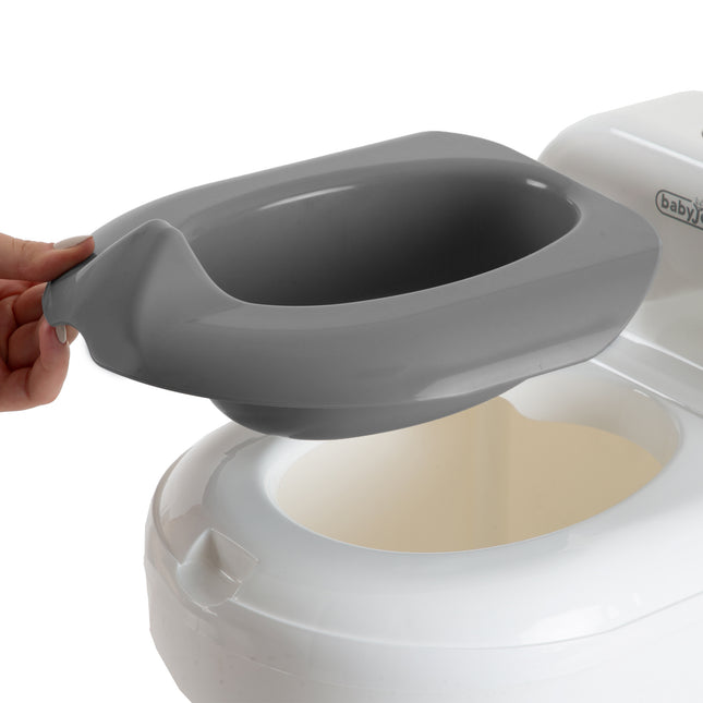 Babyjem Potty Training With Flush Sound White - 863