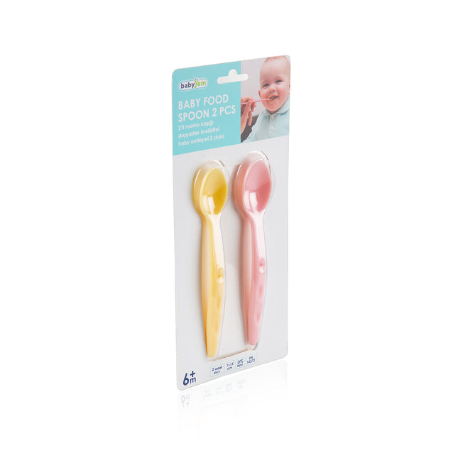 Babyjem Baby Food Spoon 2 Pcs - 494