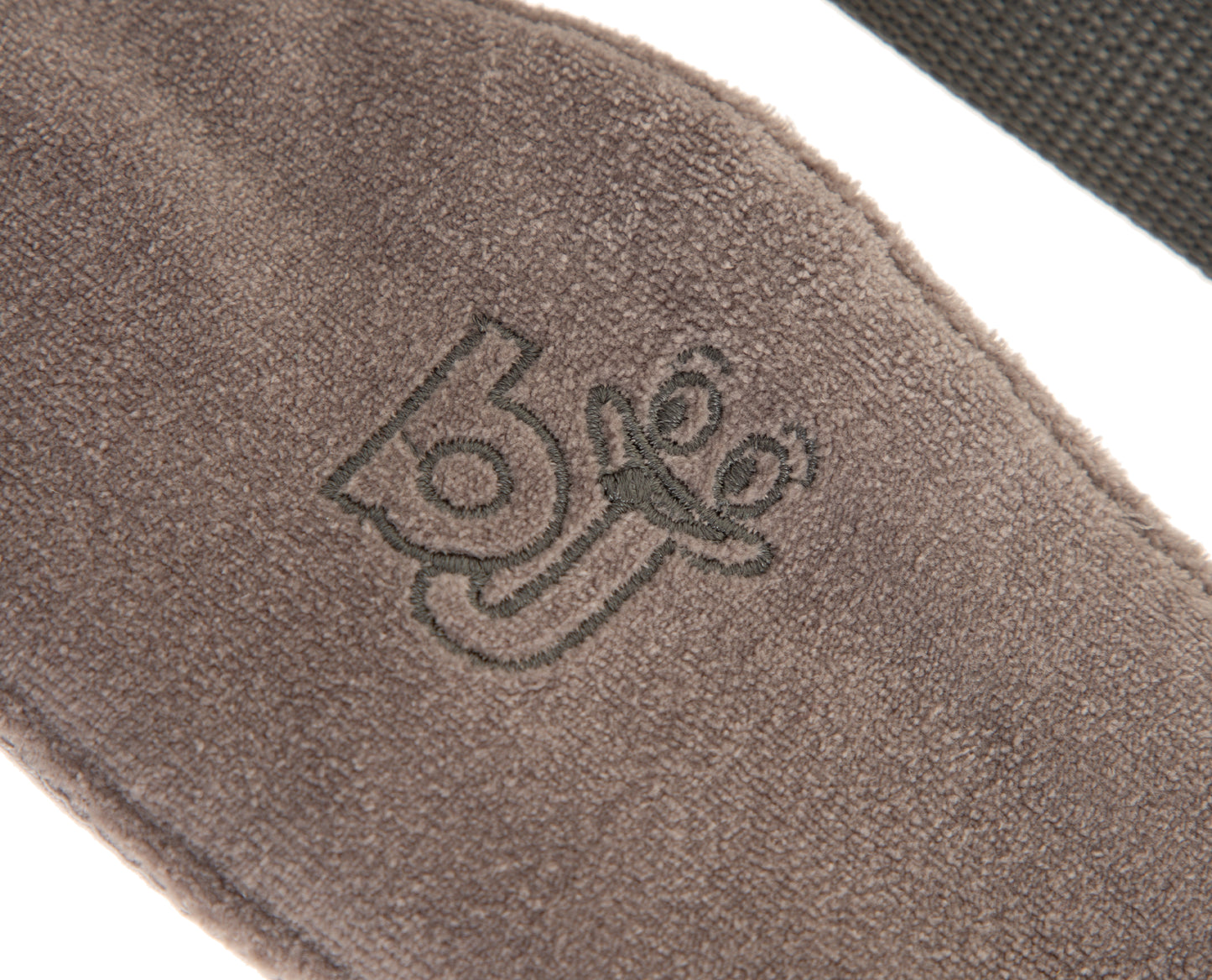 Babyjem auto head & neck support strap /grey / velvet