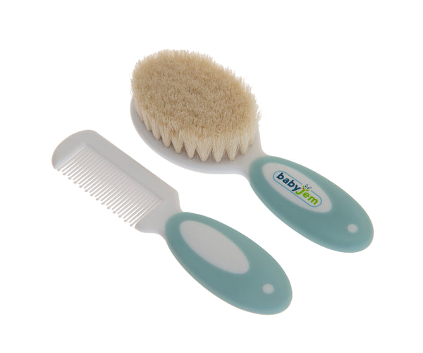 summer infant brush and comb Babyjem Brush Comb Set Natural Bristle