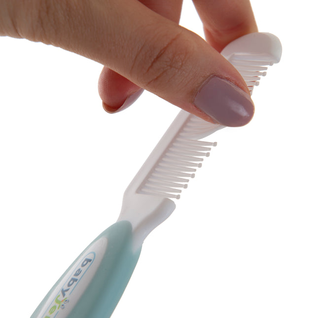 Babyjem Brush Comb Set Natural Bristle - 519