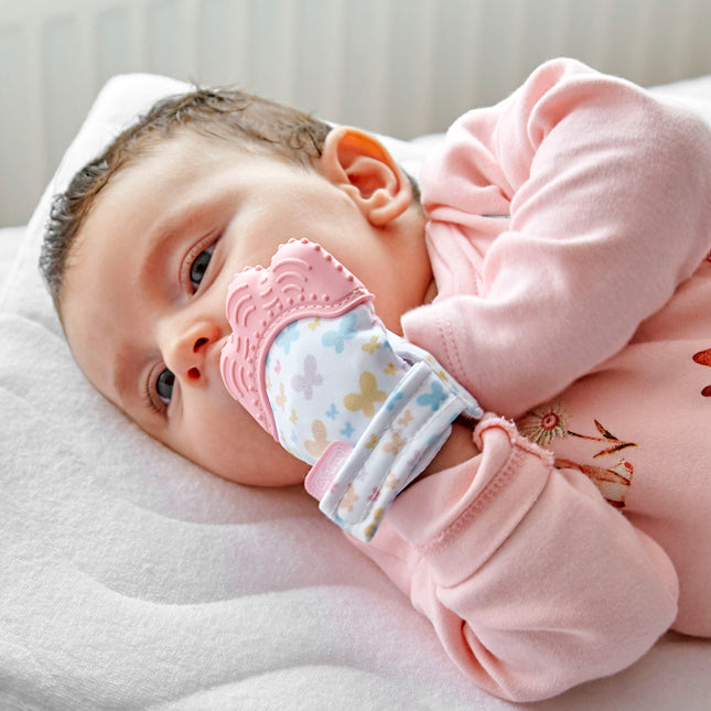 Babyjem Baby Teetherıng Gloves / Butterfly - 526