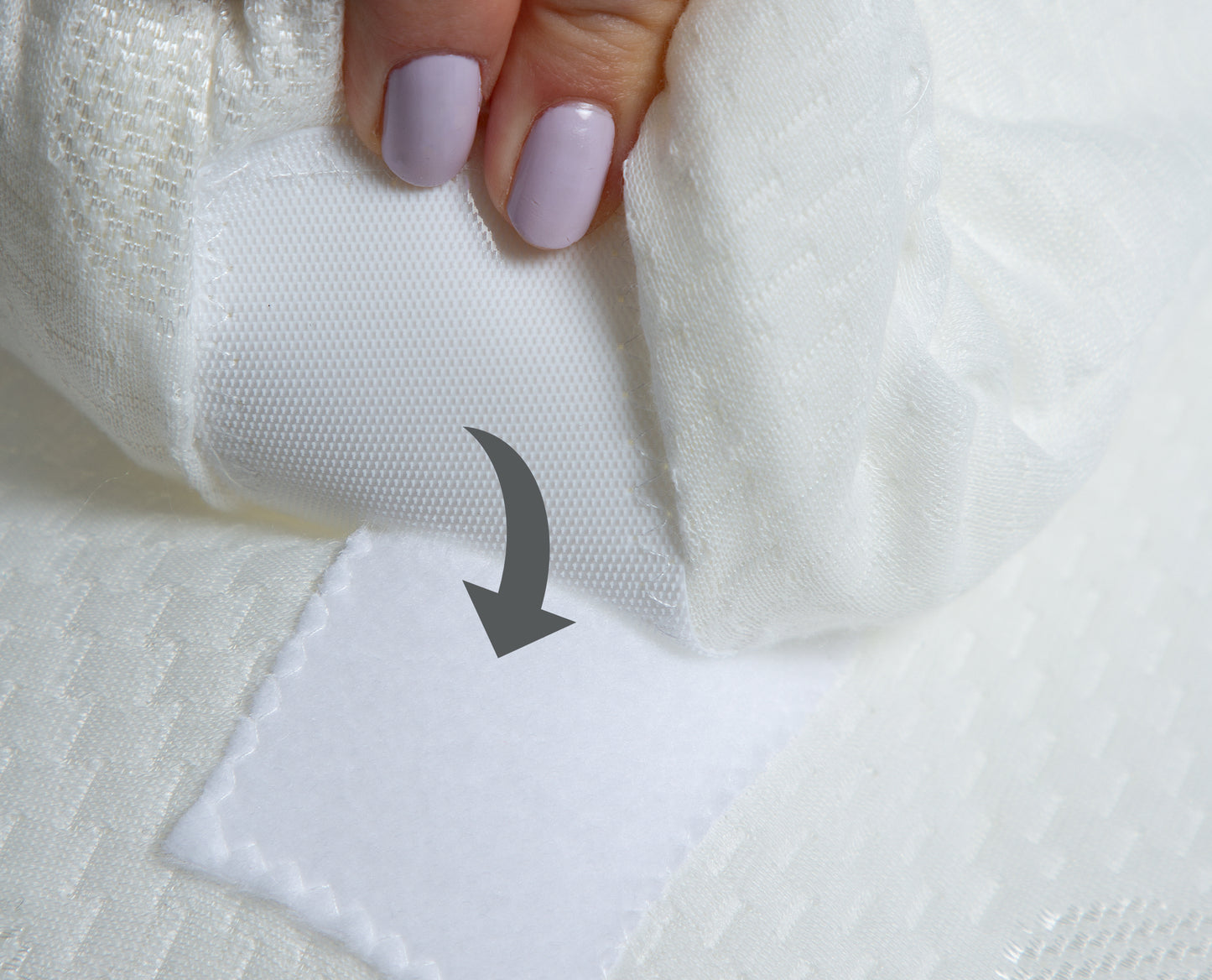 Babyjem baby eco reflux pillow / white