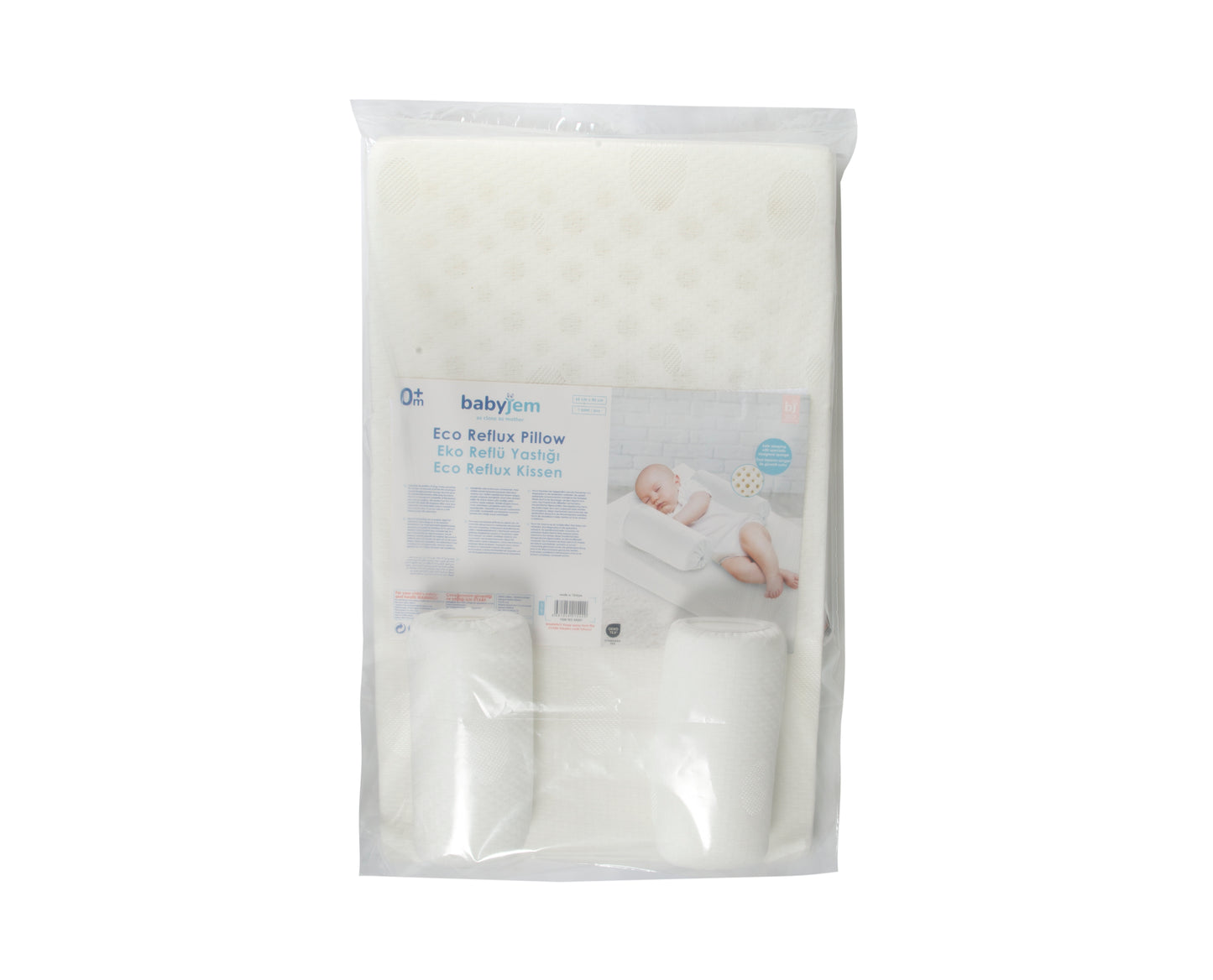 Babyjem baby eco reflux pillow / white