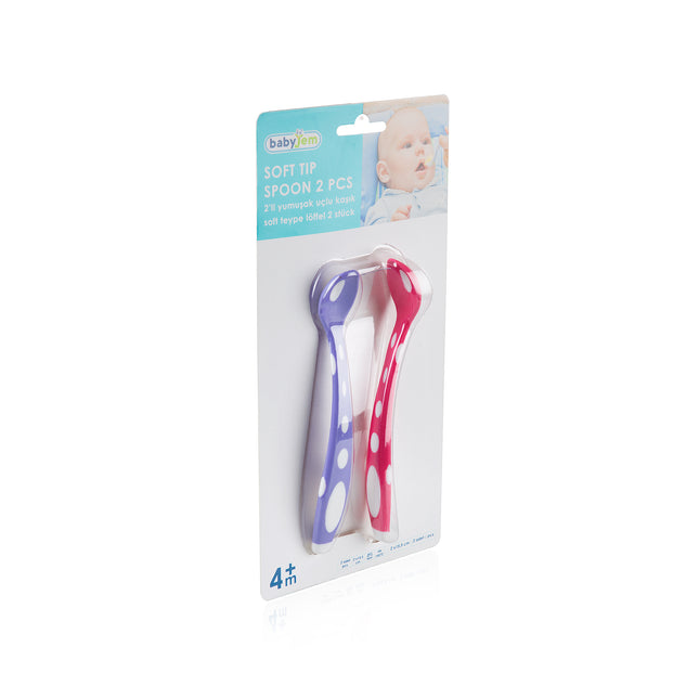 Babyjem Soft Tip Spoon 2 pcs - 563