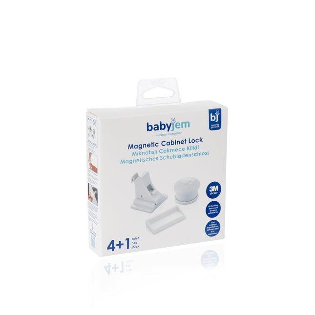 Babyjem Magnetic Cabinet Lock 4 * 3 Pieces - 895