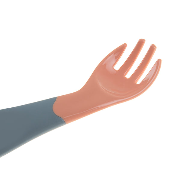 Babyjem Plastic Angled  Fork & Spoon Set - 703
