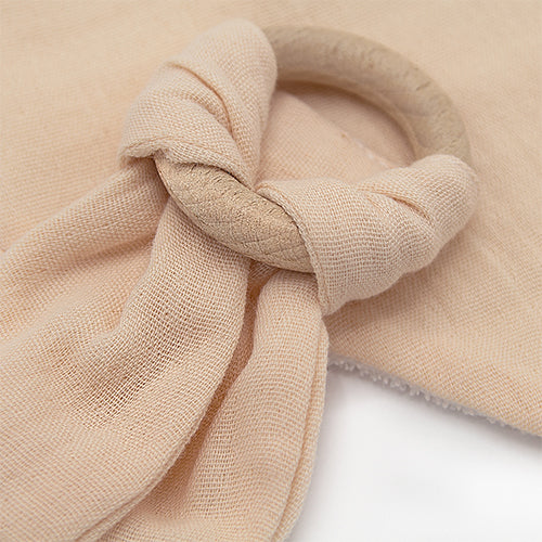 Babyjem Muslin Bib With Teether - 736