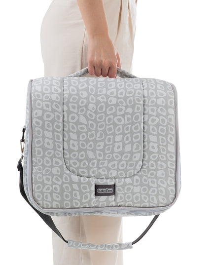 Babyjem Babynesttasche grau quadratisch