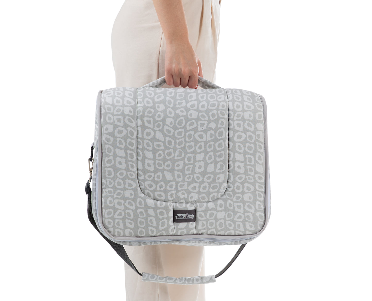 Babyjem babynest bag gray square