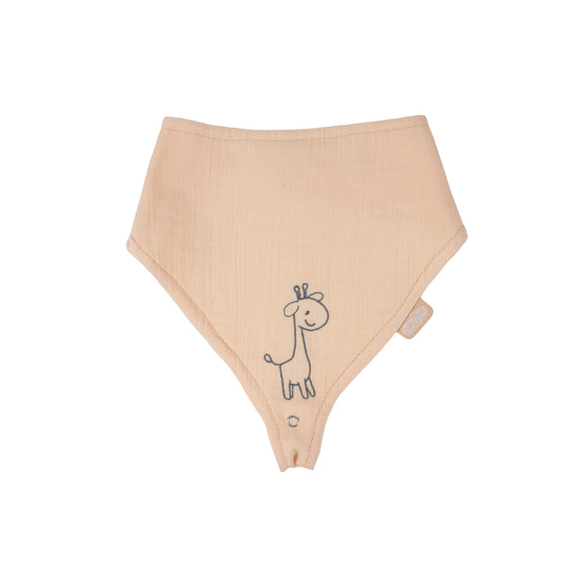 Babyjem Muslin Bib With Pacifier Hanger - 837
