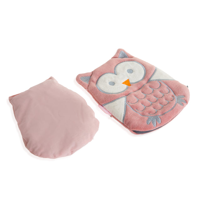 Babyjem Cherry Seeds Filled Velvet Colic Pillow / Owl - 366