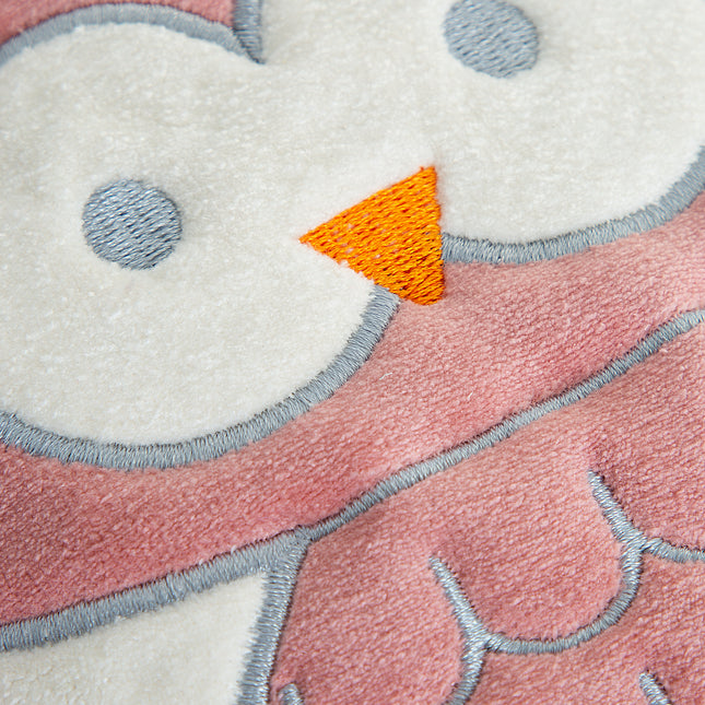 Babyjem Cherry Seeds Filled Velvet Colic Pillow / Owl - 366