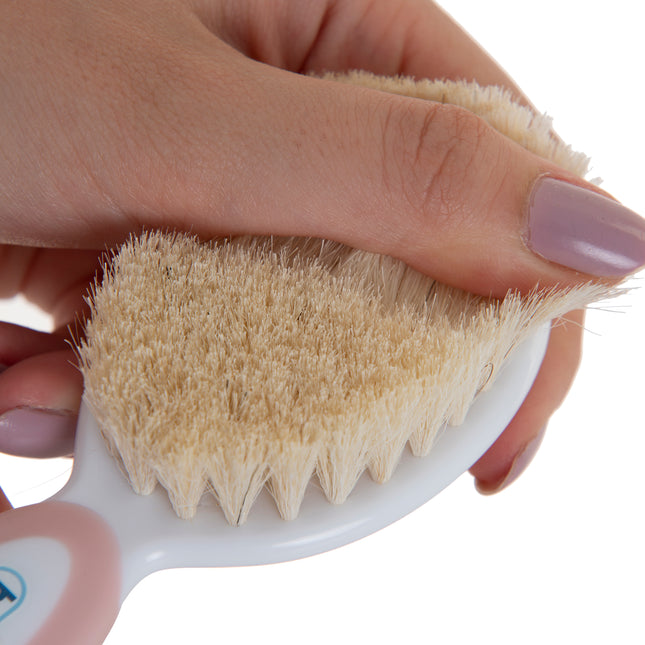 Babyjem Brush Comb Set Natural Bristle - 519