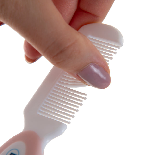 Babyjem Brush Comb Set Natural Bristle - 519