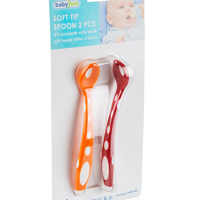 Babyjem Soft Tip Spoon 2 pcs - 563