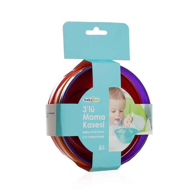 Babyjem Food Plate 3 Pieces - 546