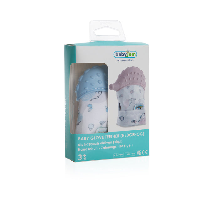 Babyjem Baby Teethering Gloves /Hedgehog - 612