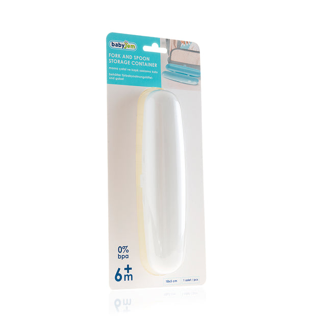Babyjem Plastic Fork & Spoon Travel Case - 704