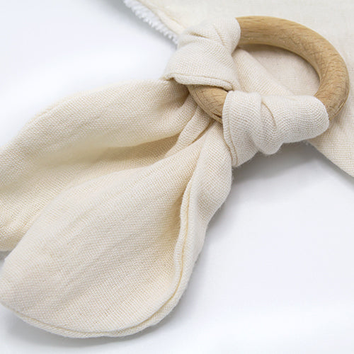 Babyjem Muslin Bib With Teether - 736