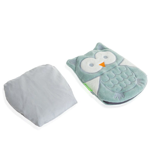 Babyjem Cherry Seeds Filled Velvet Colic Pillow / Owl - 366