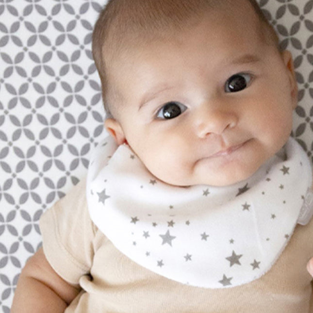 Babyjem Newborn Scarf Apron With Star Design - 515
