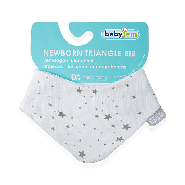 Babyjem Newborn Scarf Apron With Star Design - 515