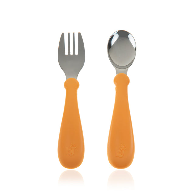 Babyjem Stainless Steel Baby Spoon Fork Set - 522