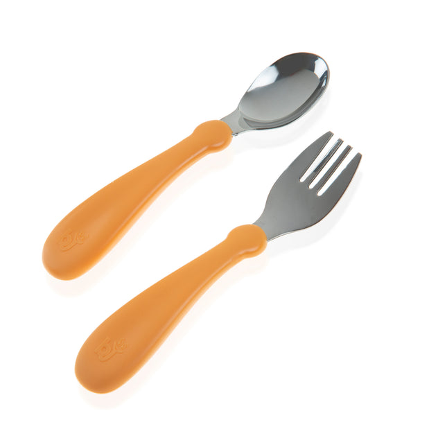 Babyjem Stainless Steel Baby Spoon Fork Set - 522