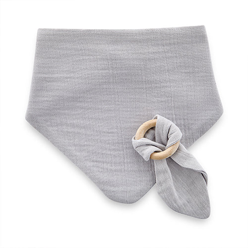 Babyjem Muslin Bib With Teether - 736