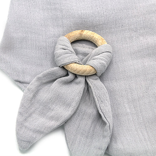 Babyjem Muslin Bib With Teether - 736