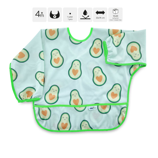 Babyjem BLW Bib With Sleeves - 784
