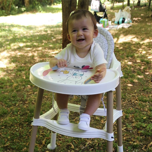 Babyjem high chair pad / grey