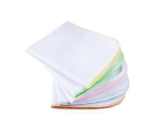 Babyjem baby hanky 10 pcs / white 28x28 cm